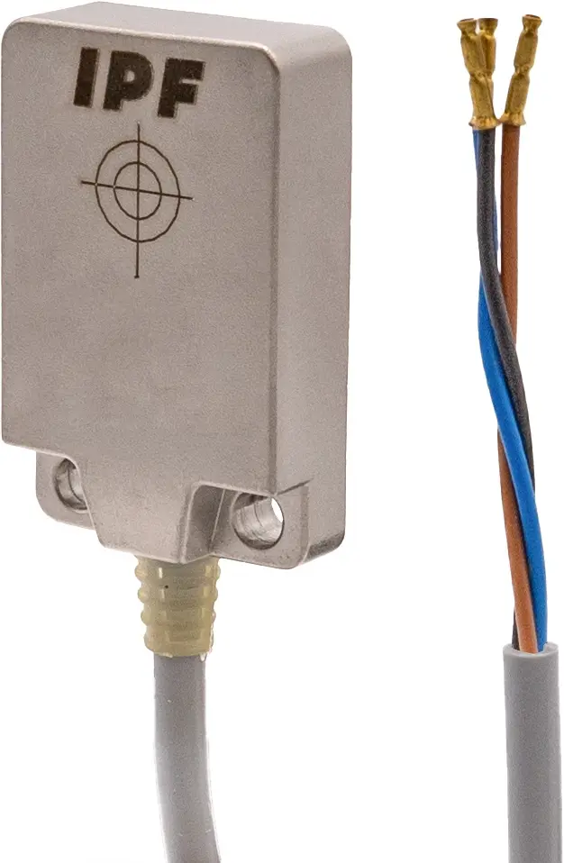 Produktfoto 1 von ipf Electronic IC210206, Sensor Induktiv, Ganzstahl, 8x32x20mm, bündig, Sn: 7