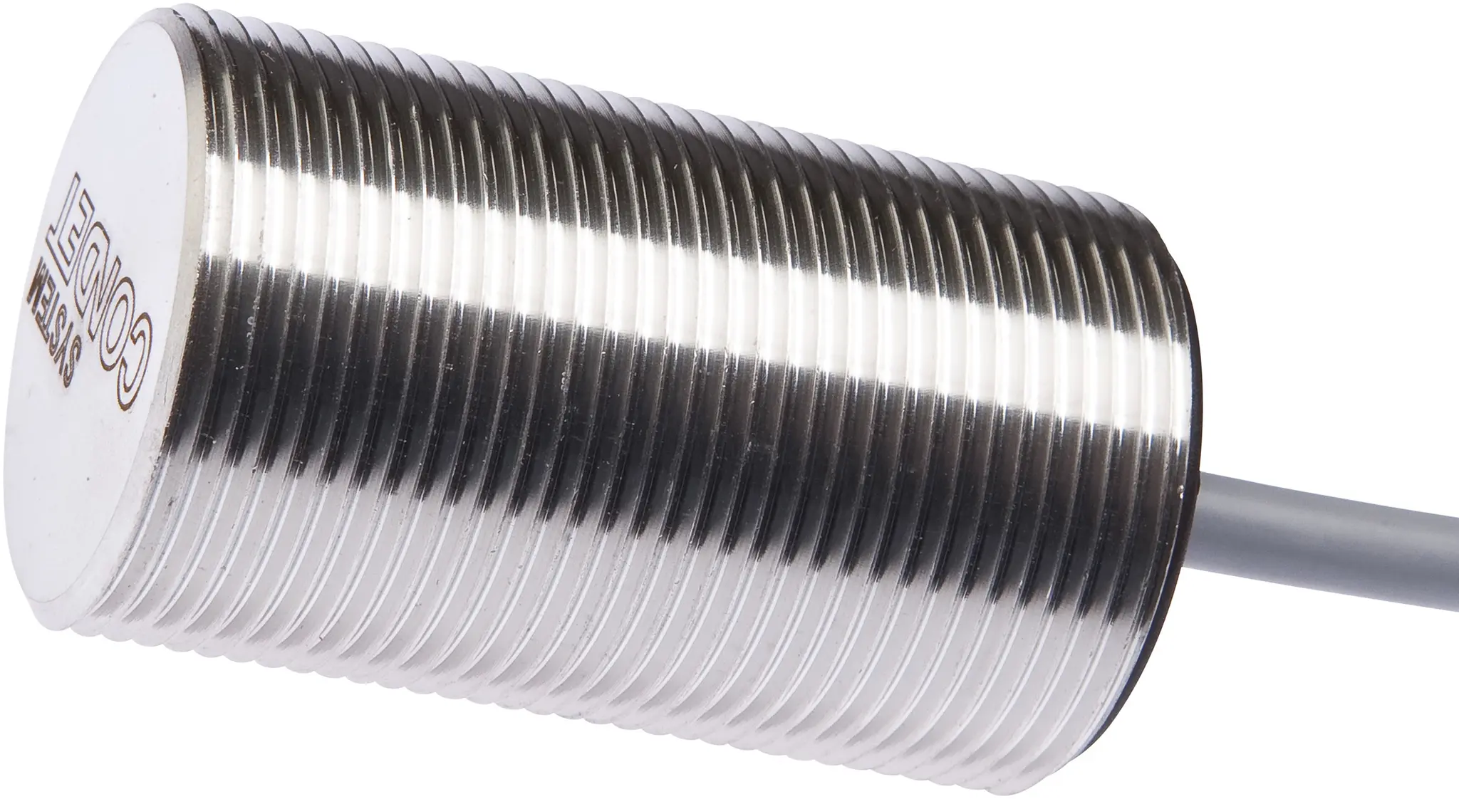 Produktfoto 1 von ipf Electronic IC300106, Sensor Induktiv, Ganzstahl, M30x1,5 50lang, bündig