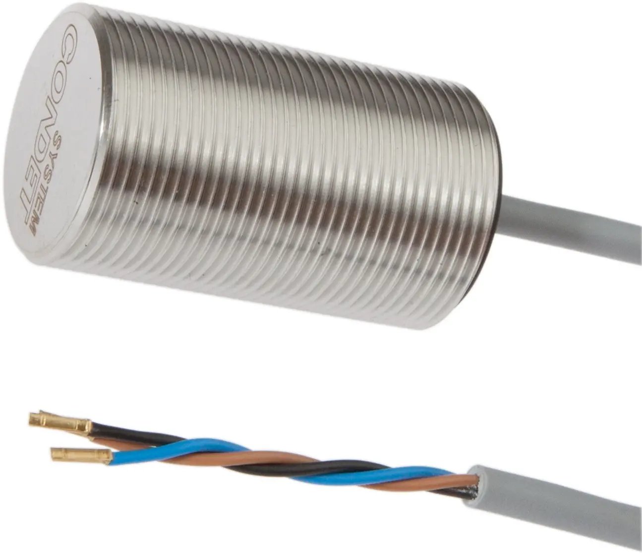 Produktfoto 1 von ipf Electronic IC30A238, Sensor Induktiv, Ganzstahl, M30x1,5 50lang, bündig