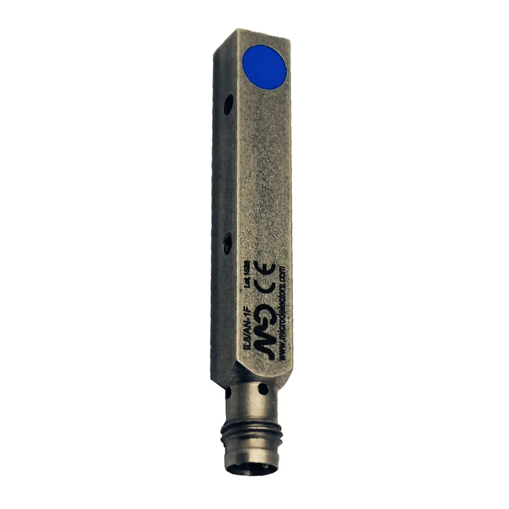Produktfoto 1 von MD Micro Detectors IL8/AN-3F, Induktiver Sensor 8x8x59mm, Top-Erkennung