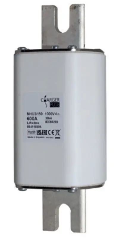 Produktfoto 1 von Italweber 1489400EV, 400A 1000V DC gPV Sicherung für EV Ladegeräte