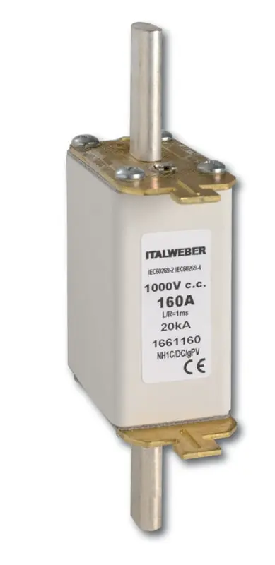 Produktfoto 1 von Italweber 1662400, NH3 gPV 400A 1000Vdc Sicherungen