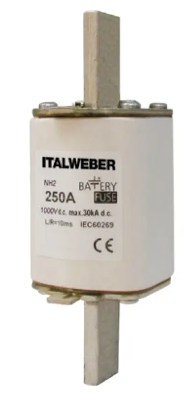 Produktfoto 1 von Italweber 1699400, NH-3 400A 1000V DC gBAT Sicherung