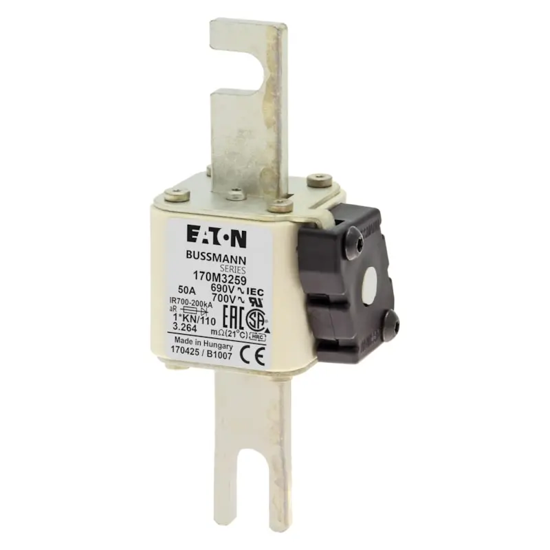 Italweber 1758500K, A3-125E D1 500A 1250V Sicherung - Typ K