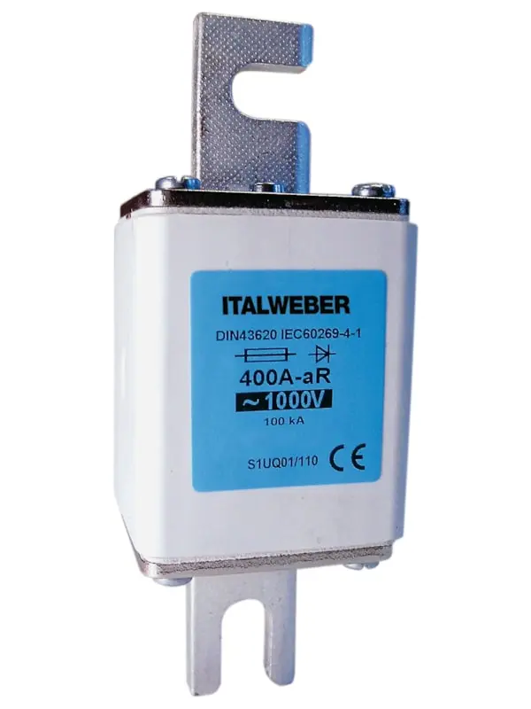 Italweber 1748500M, A2-100ET D1 aR 500A 1000V Sicherung