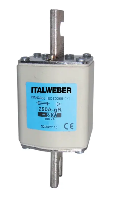 Produktfoto 1 von Italweber 1748400G, A2-69ET D1 gR 400A 690V Sicherung