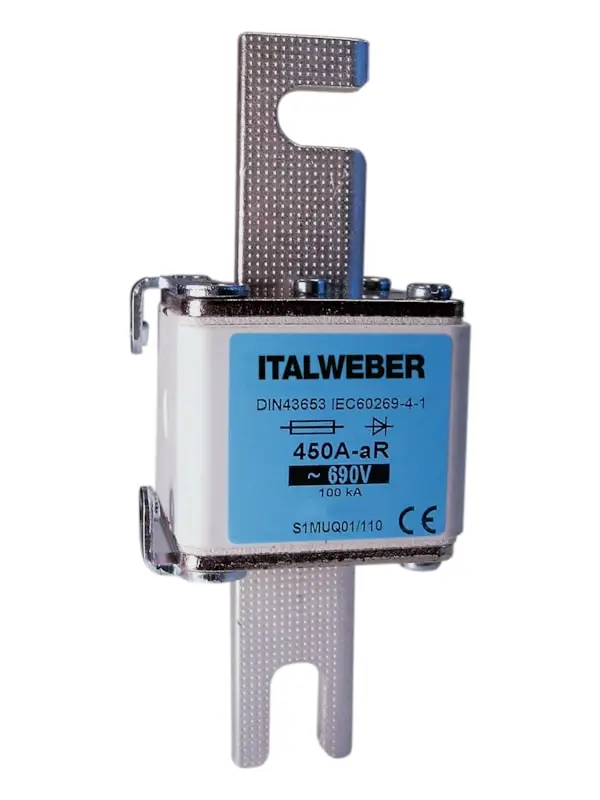 Italweber 1747200T, A1-69ET D1 aR 200A 690V Sicherung mit Schlagstift