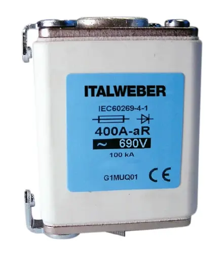Italweber 1762800MT, A3-100ET aR 800A 1000V TS Sicherung mit Schlagstift