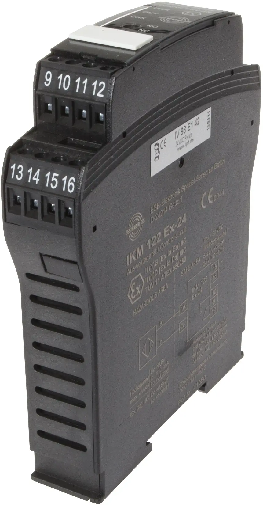 Produktfoto 1 von ipf Electronic IV98E142, Verstärker Induktiv, 122x100x22mm, 24V DC