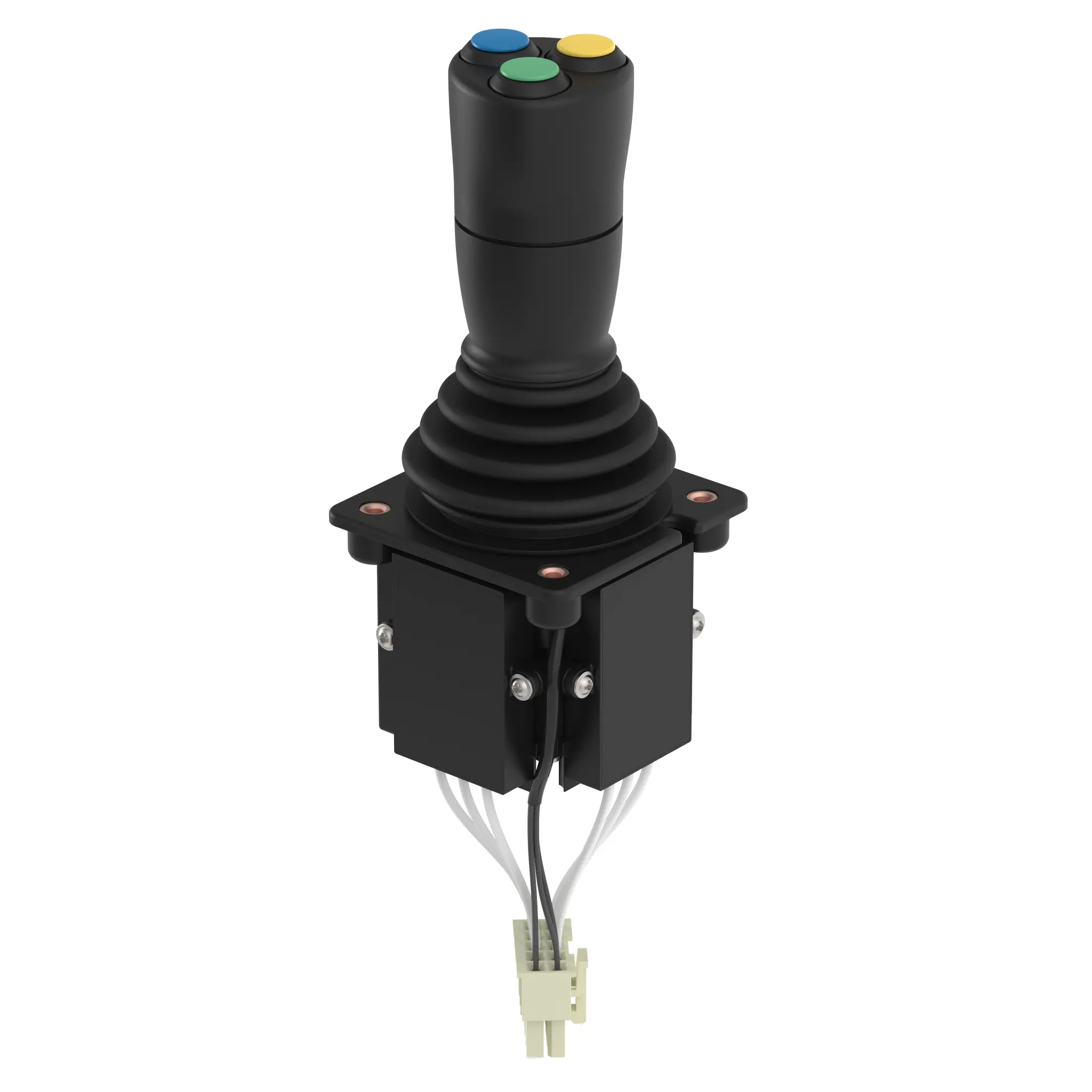 Produktfoto 1 von Elobau J2A6AAA00C Kompakt Joystick J2 mit 3 Tasten