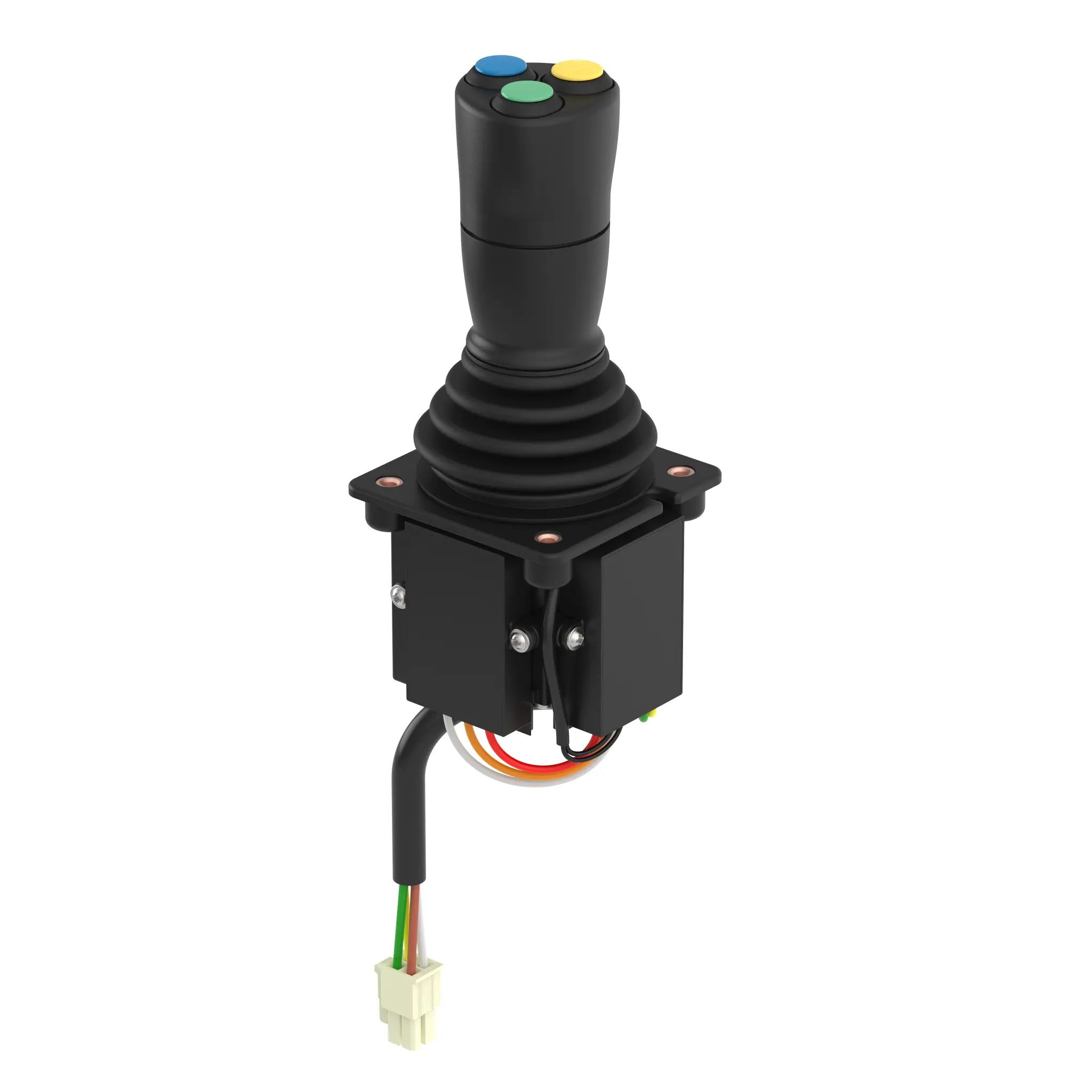 Produktfoto 1 von Elobau J2COAAA00C Joystick J2 CANopen, 3Taste CANopen 0x11, 250kbit/s, 100ms