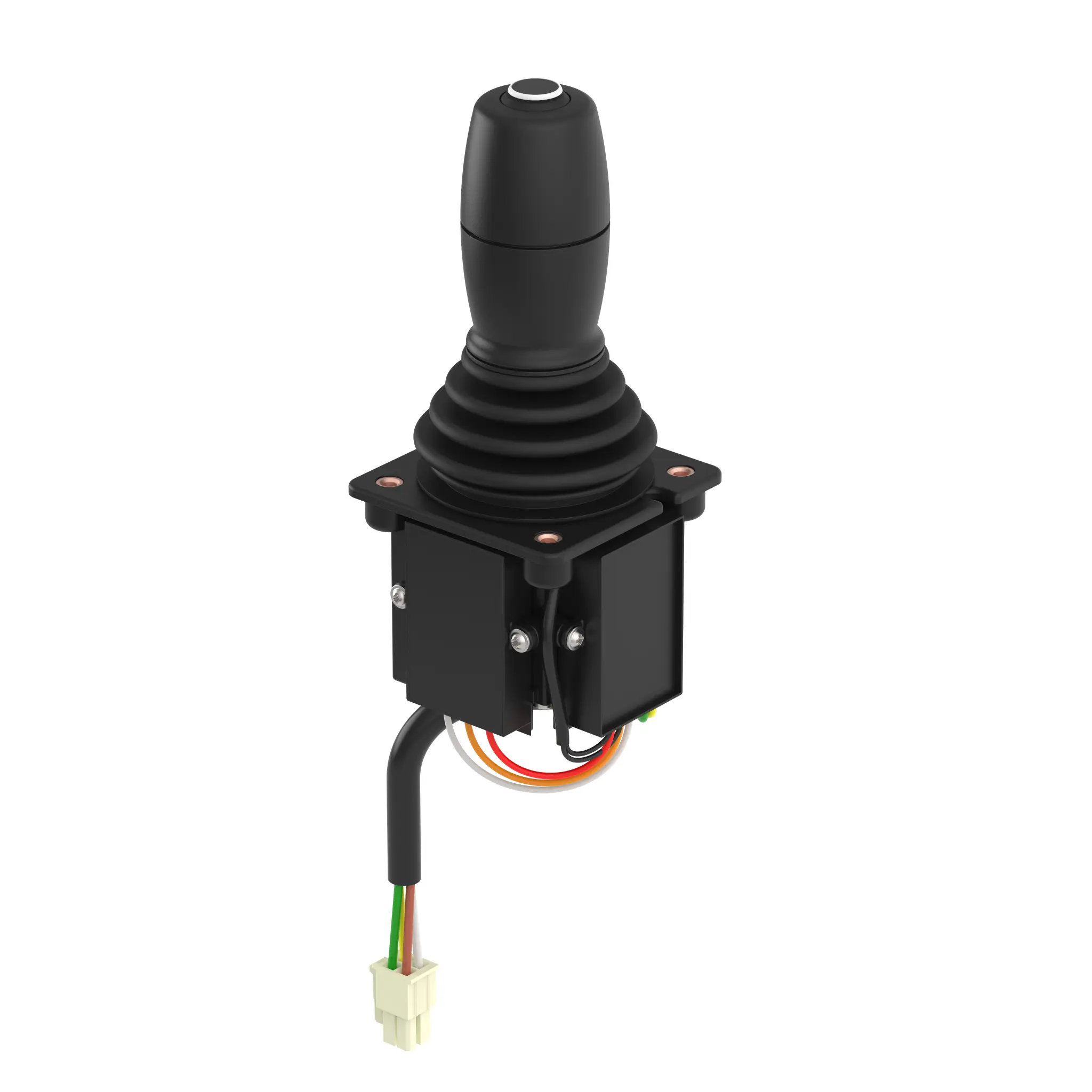 Produktfoto 1 von Elobau J2COAAA00B, Joystick J2 CANopen, 1Taste CANopen 0x11, 250kbit/s, 100ms