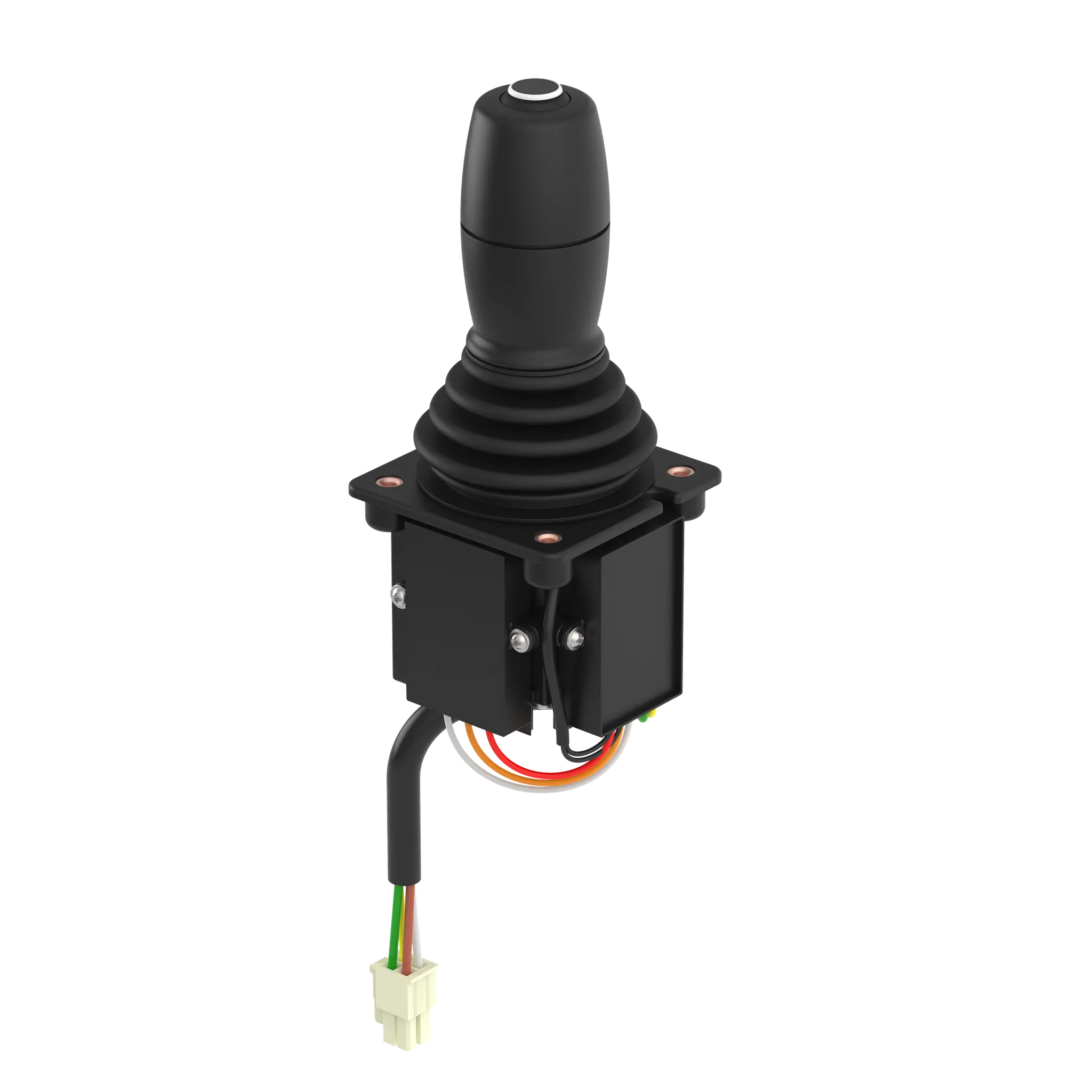 Produktfoto 1 von Elobau J2COAAA00B, Joystick J2 CANopen, 1Taste CANopen 0x11, 250kbit/s, 100ms