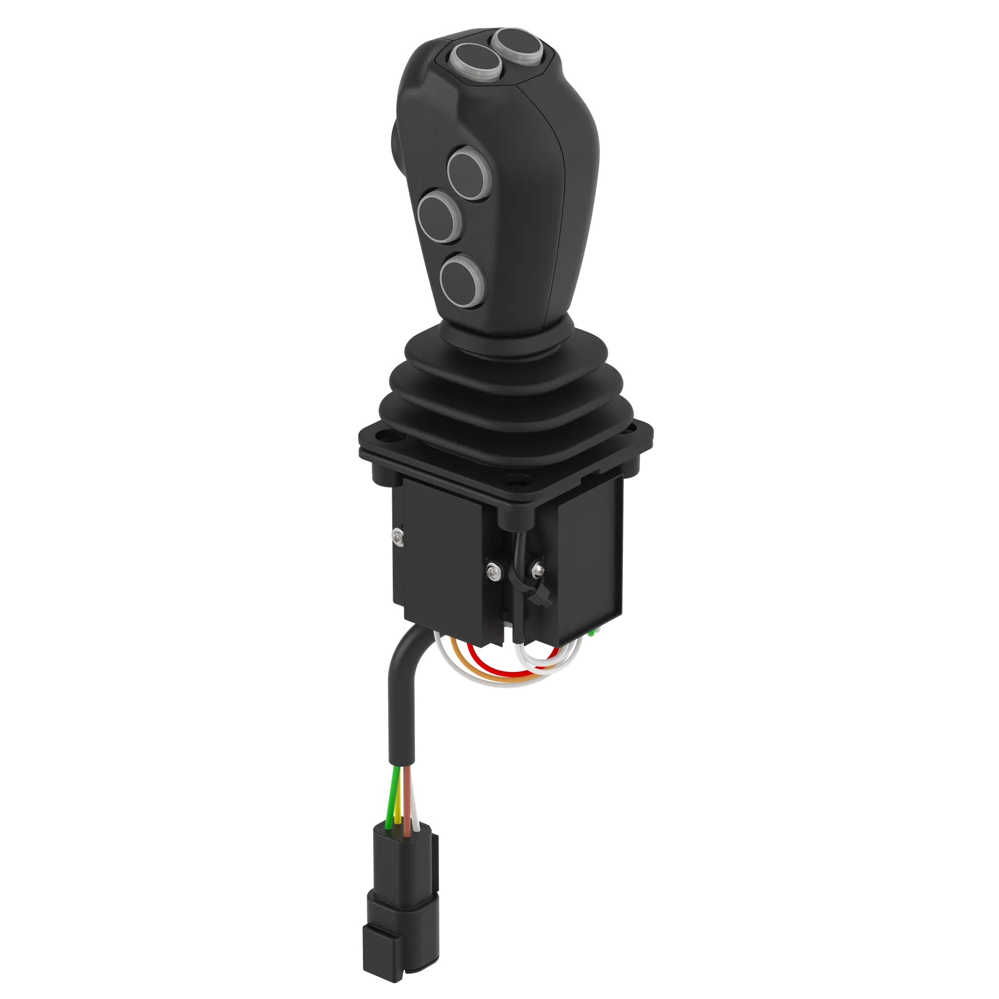 Produktfoto 1 von Elobau J2COK00GE0003H, Joystick J2, multiax., X-t,Y-t Griff 6TH, CANopen