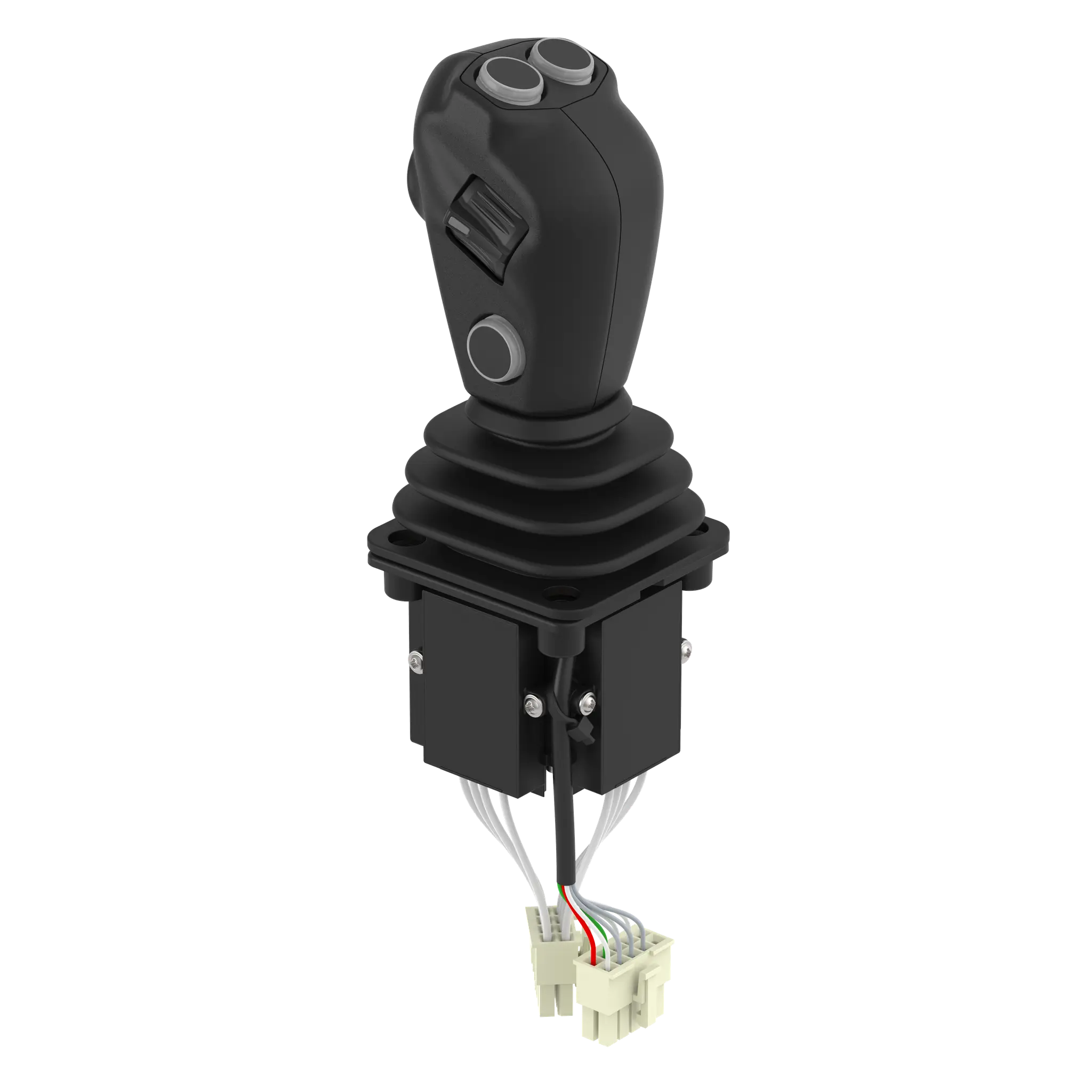 Produktfoto 1 von Elobau J2H6K00GE0002R, Joystick J2, multiax., X-t,Y-t Griff 4TR/DR
