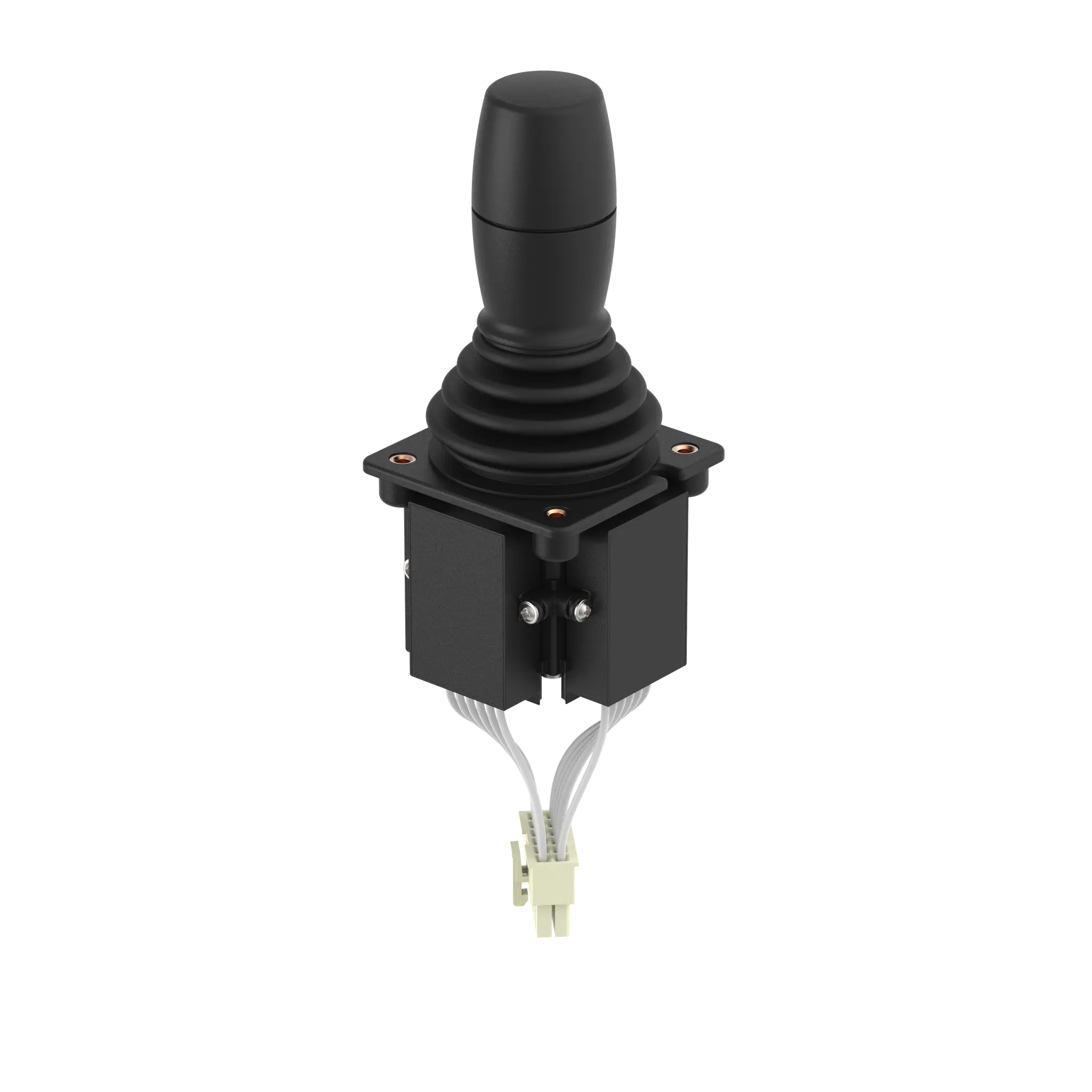 Produktfoto 1 von Elobau J2R6AAA00A, Joystick redund. 0,5-4,5V Griff o.Taste NC