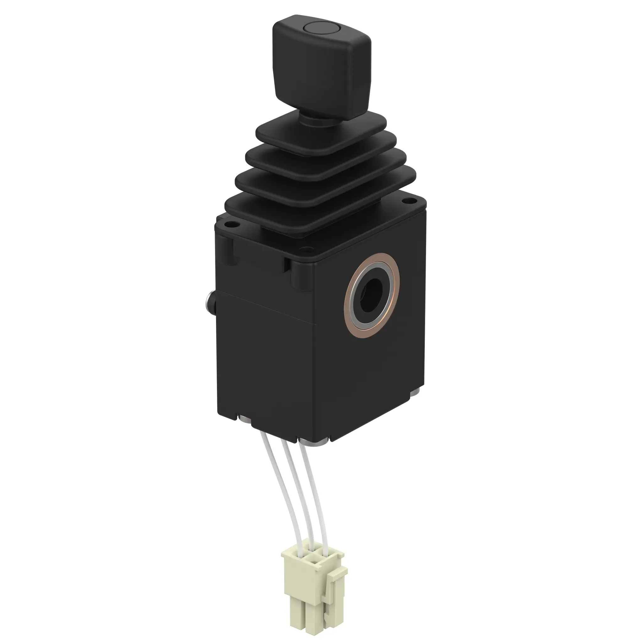 Produktfoto 1 von Elobau J3A1AA0A, Fingertip Joystick J3, Betriebsspannung 10-30VDC