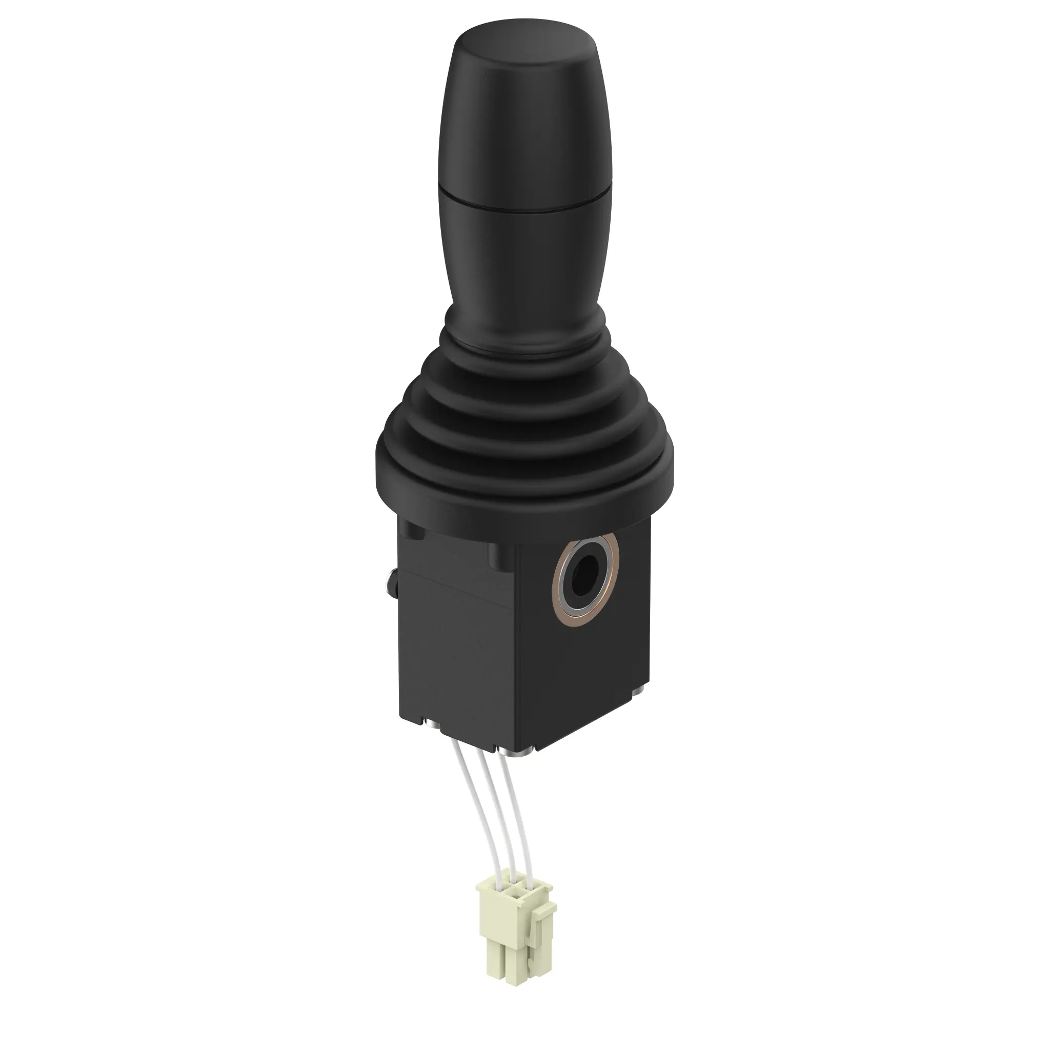 Produktfoto 1 von Elobau J3A6AA0S05, Joystick Analog tast. 20° 0,5-4,5V/DC, J2 Griff