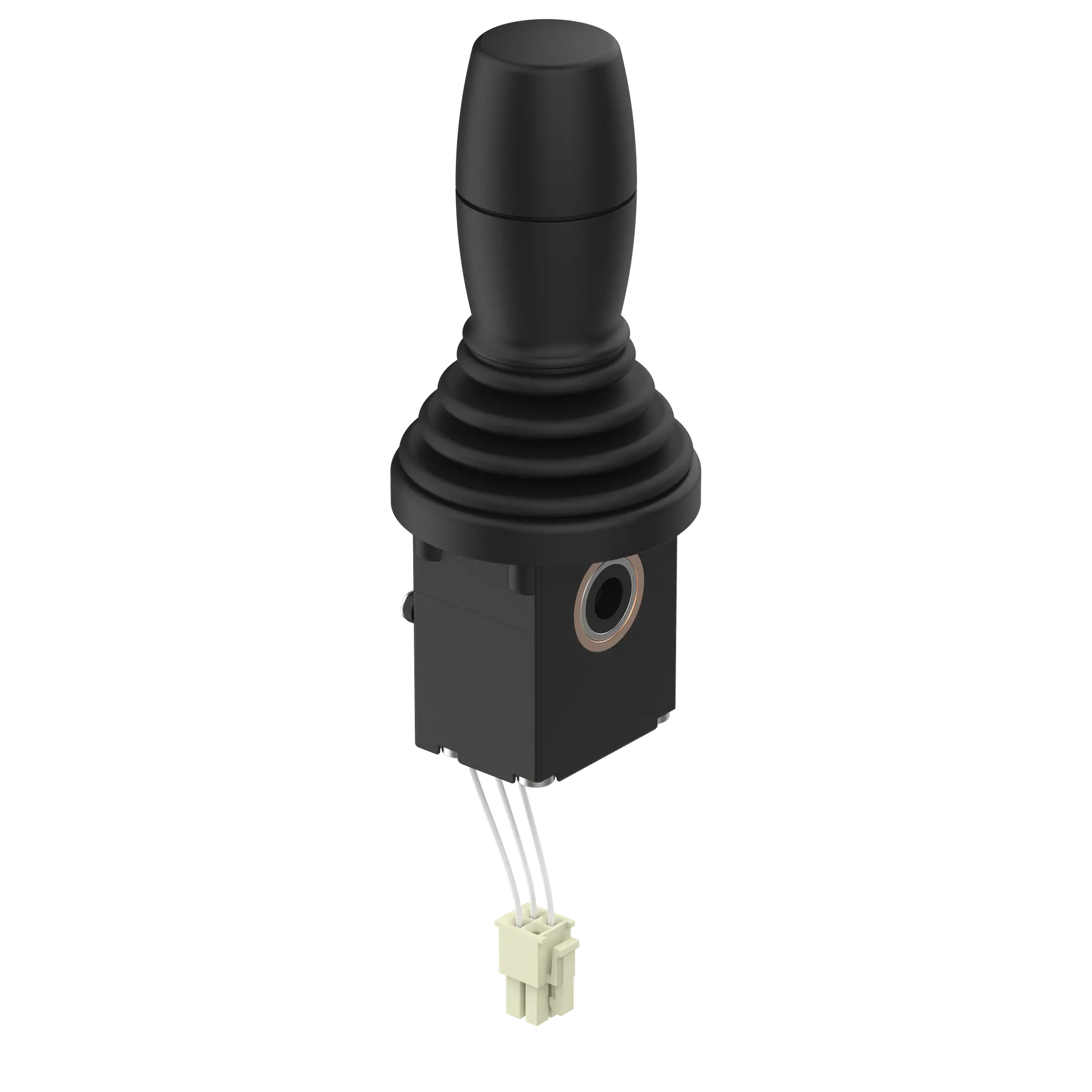 Produktfoto 1 von Elobau J3A1AA0S02, Joystick Analog tast. 20° 4-20mA, J2 Griff