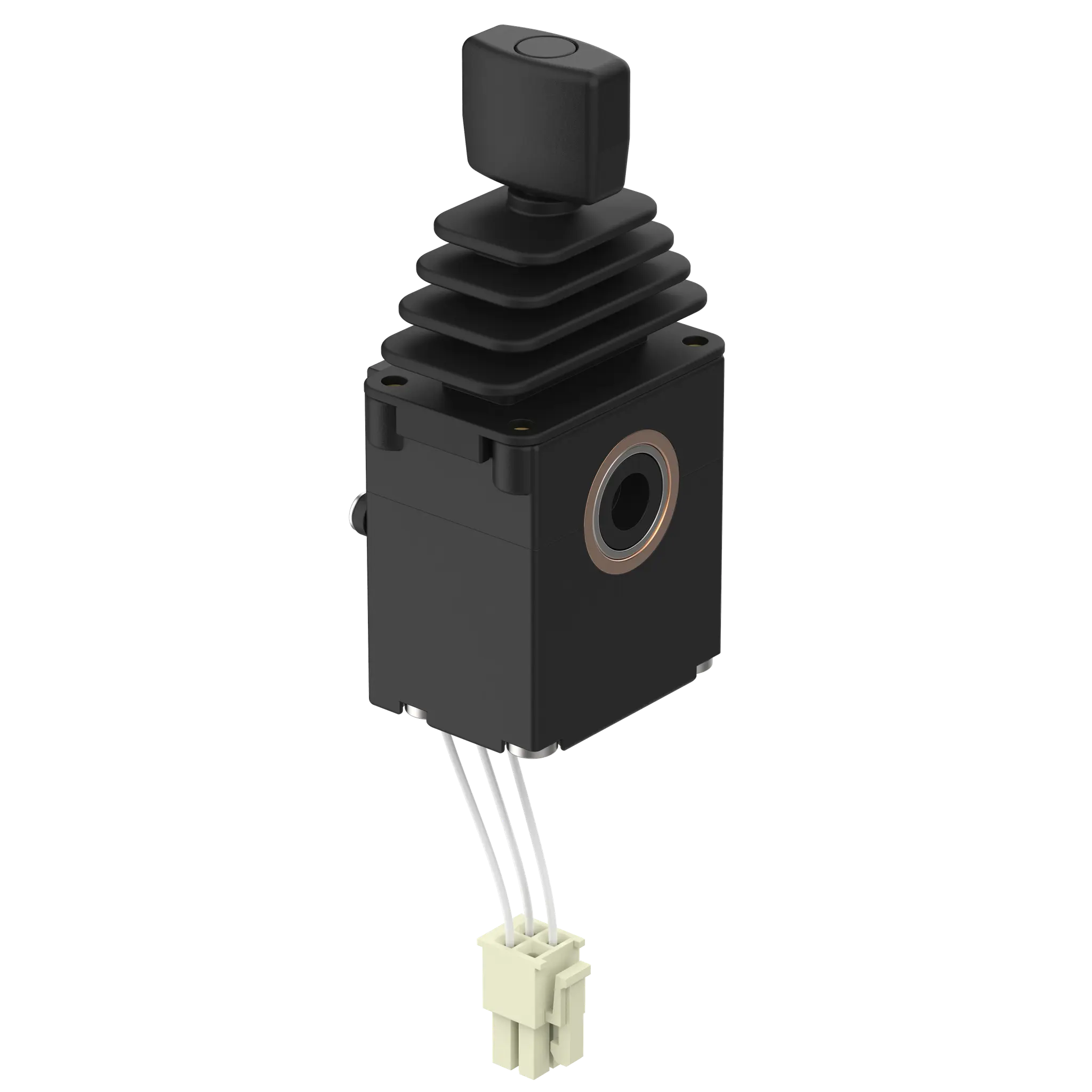 Produktfoto 1 von Elobau J3A1AF0A, Joystick Analog reib. alt. 40° 4-20mA