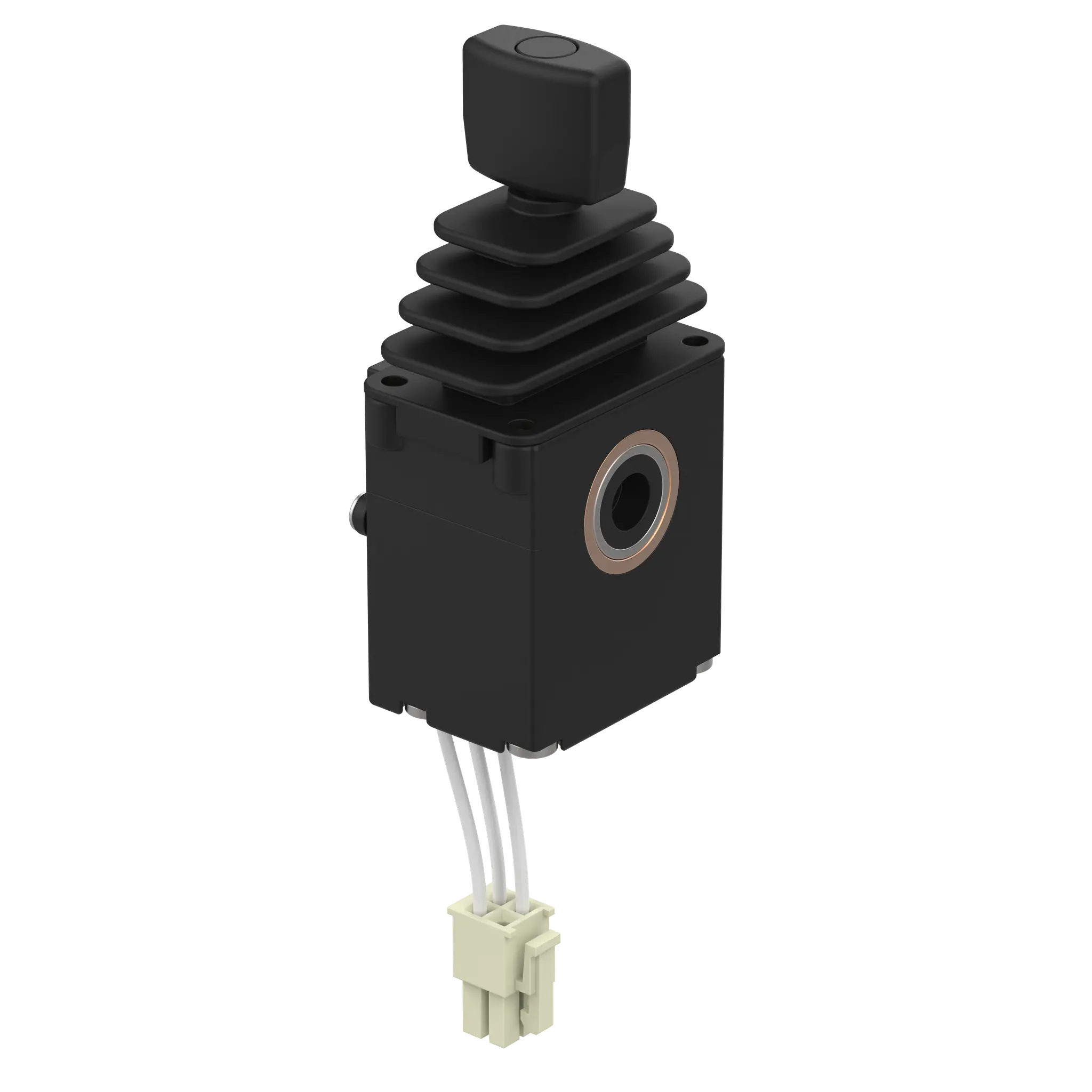Produktfoto 1 von Elobau 145105AB2106, M30-Taste red, LED gelb, AMP Stecker