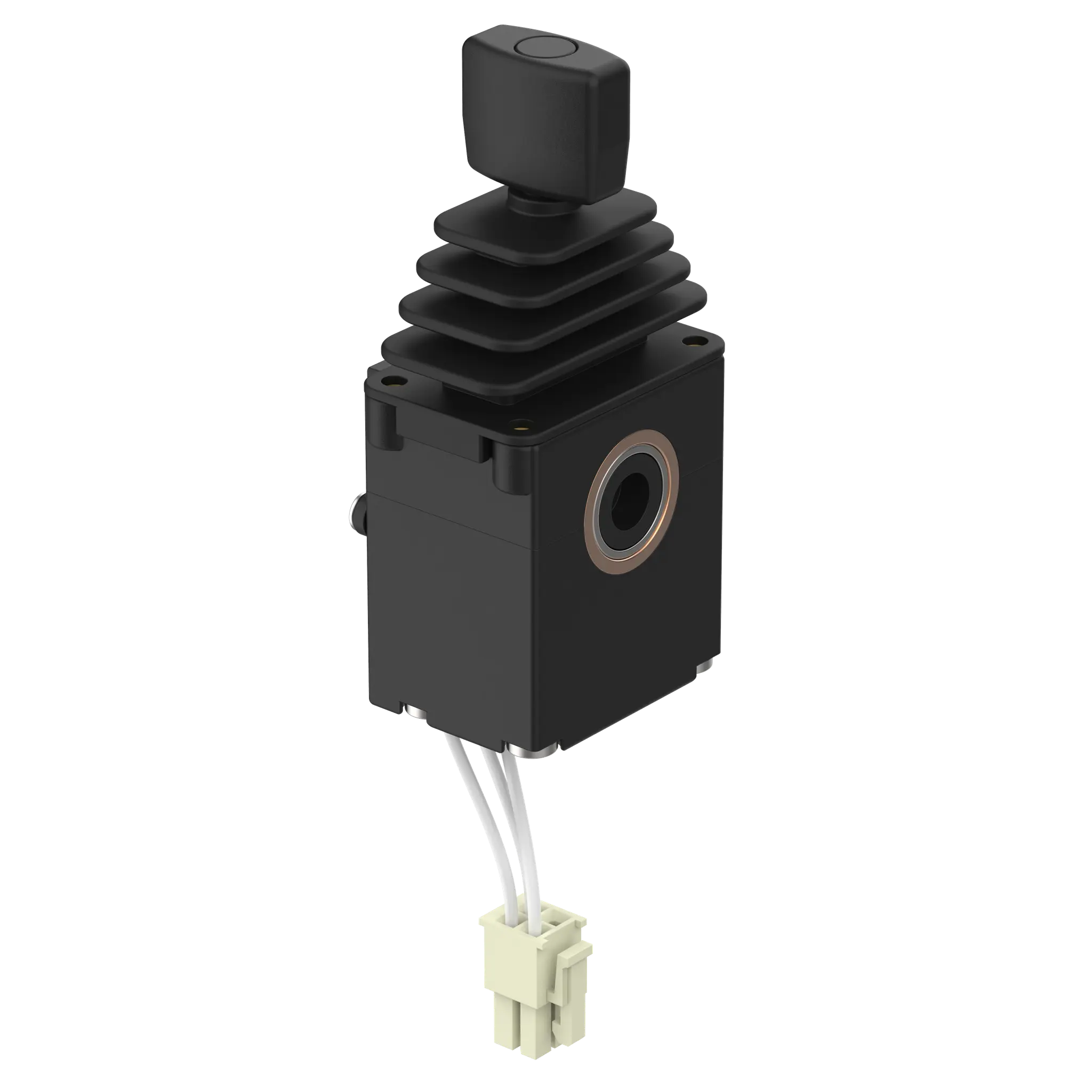 Produktfoto 1 von Elobau J3A6AB0A, Joystick Analog rast. 20° 0,5-4,5V/DC