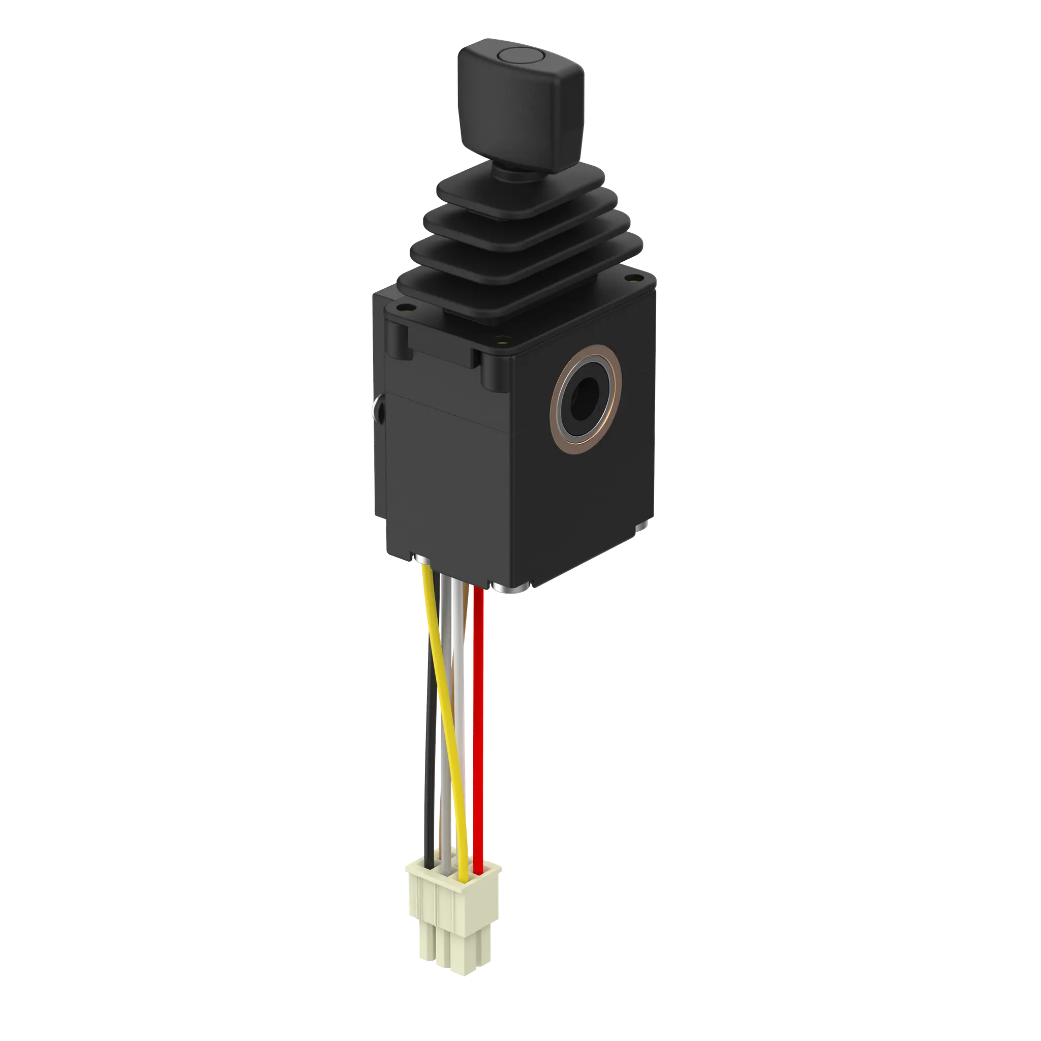 Produktfoto 1 von Elobau J3R6AC0A, Joystick redund. tast. 25° 0,5-4,5V/DC