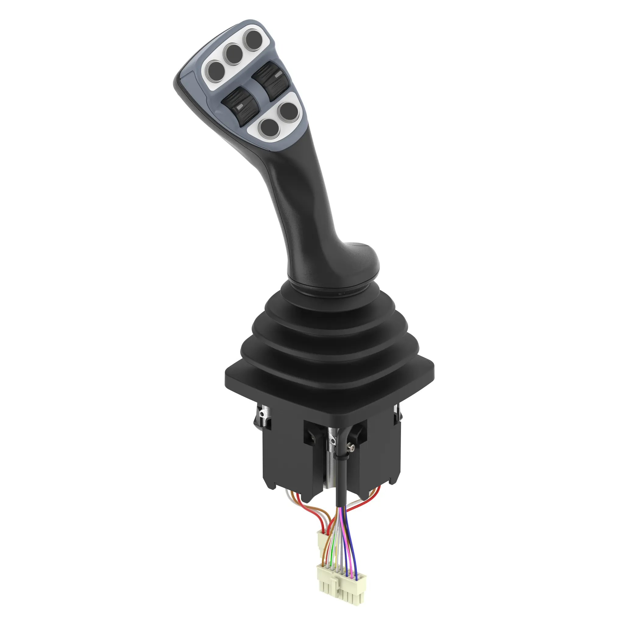 Produktfoto 1 von Elobau J4A6AAA00GA00012, Joystick kpl. m. Griff re.