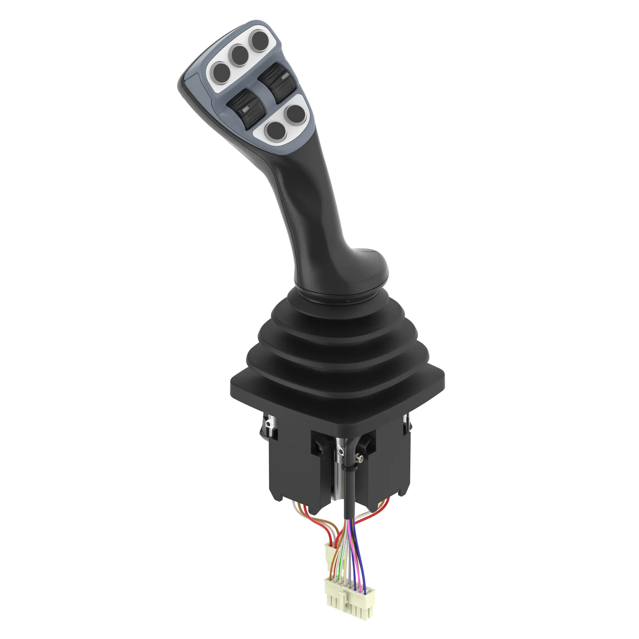 Produktfoto 1 von Elobau J4A6AAA00GA00012, Joystick kpl. m. Griff re.