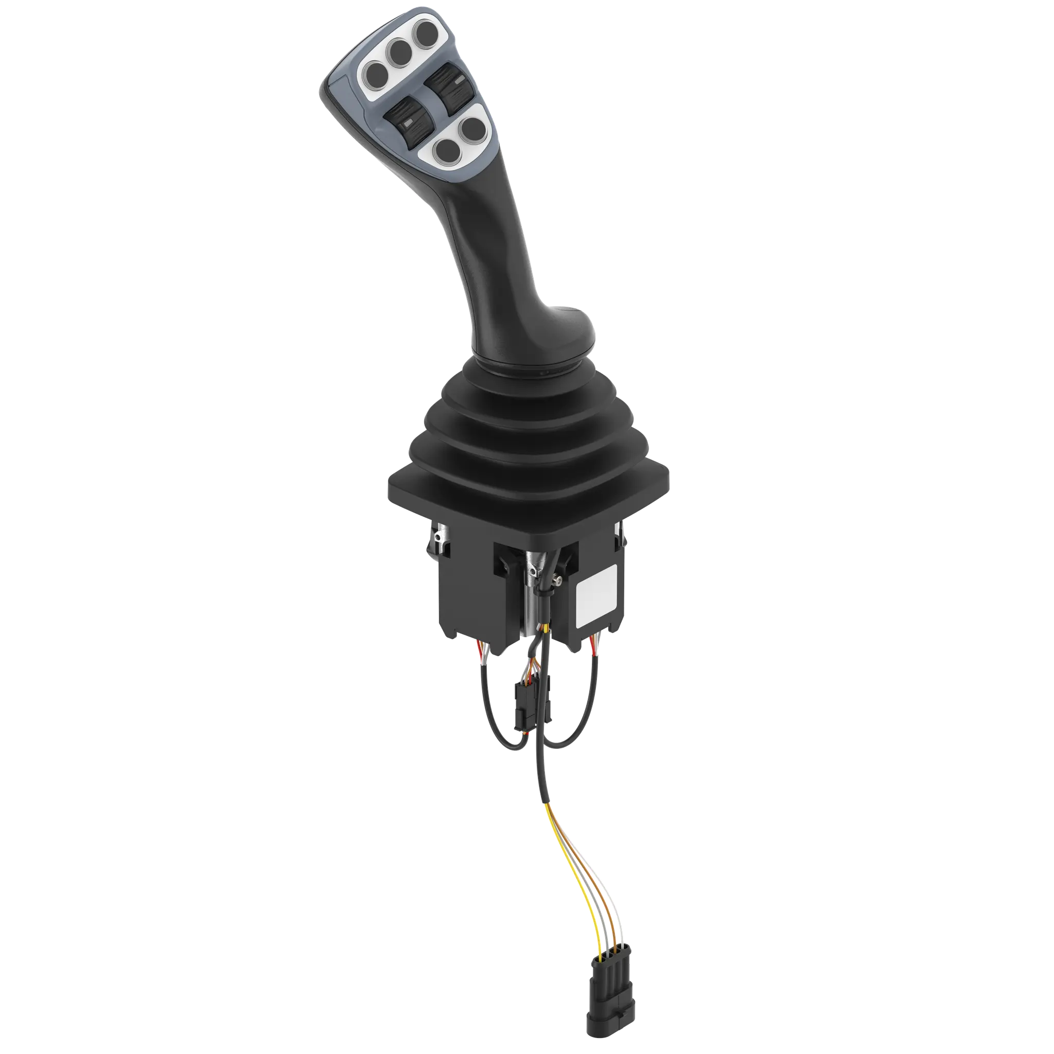 Produktfoto 1 von Elobau J4C6AAA00GA0012C, Joystick kpl. m. Griff re. CANopen