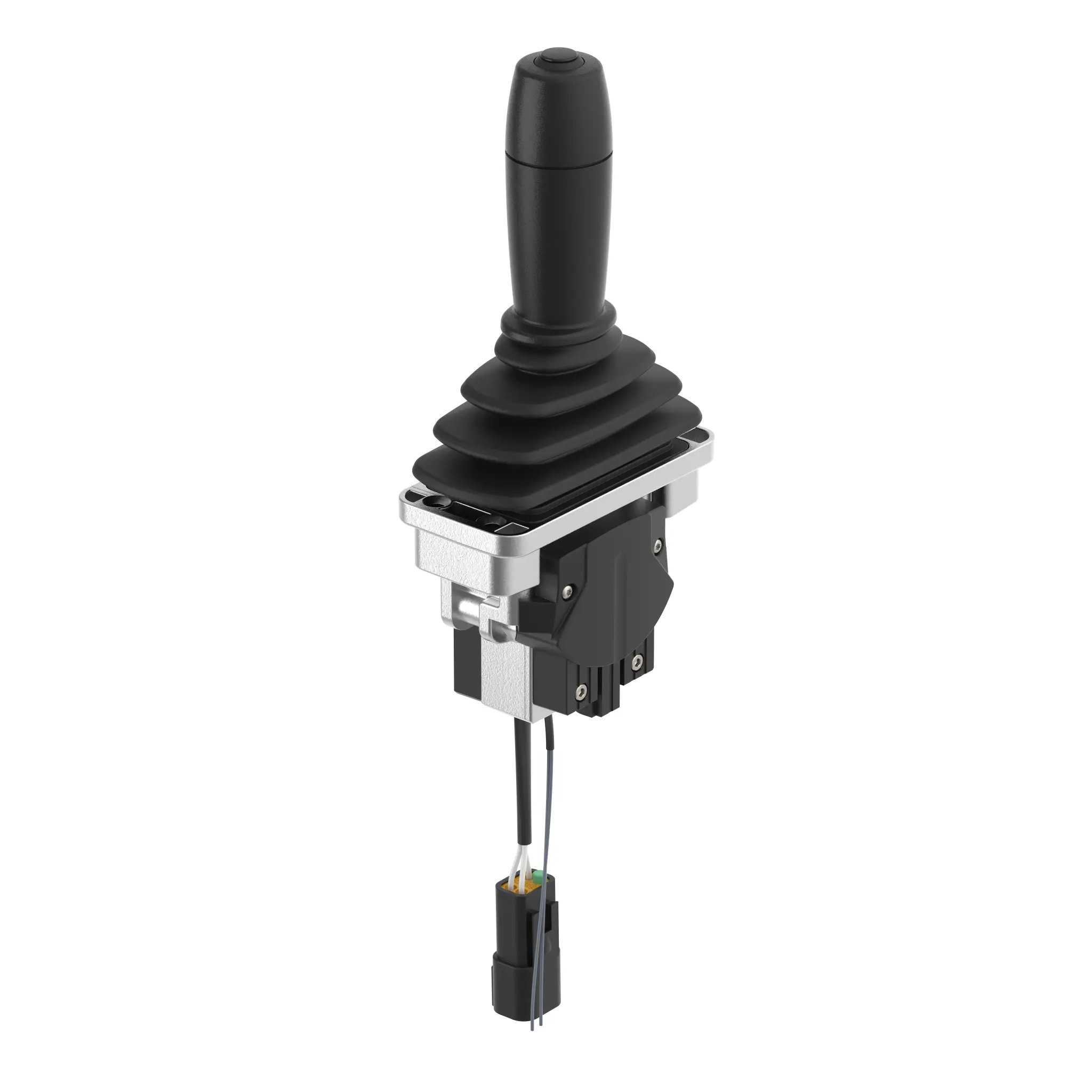 Produktfoto 1 von Elobau J7A6CA0BB0BAAF, Robust-Joyst.0,5-4,5V ratio. 25°, t/t, o. Verr., DT04-4P