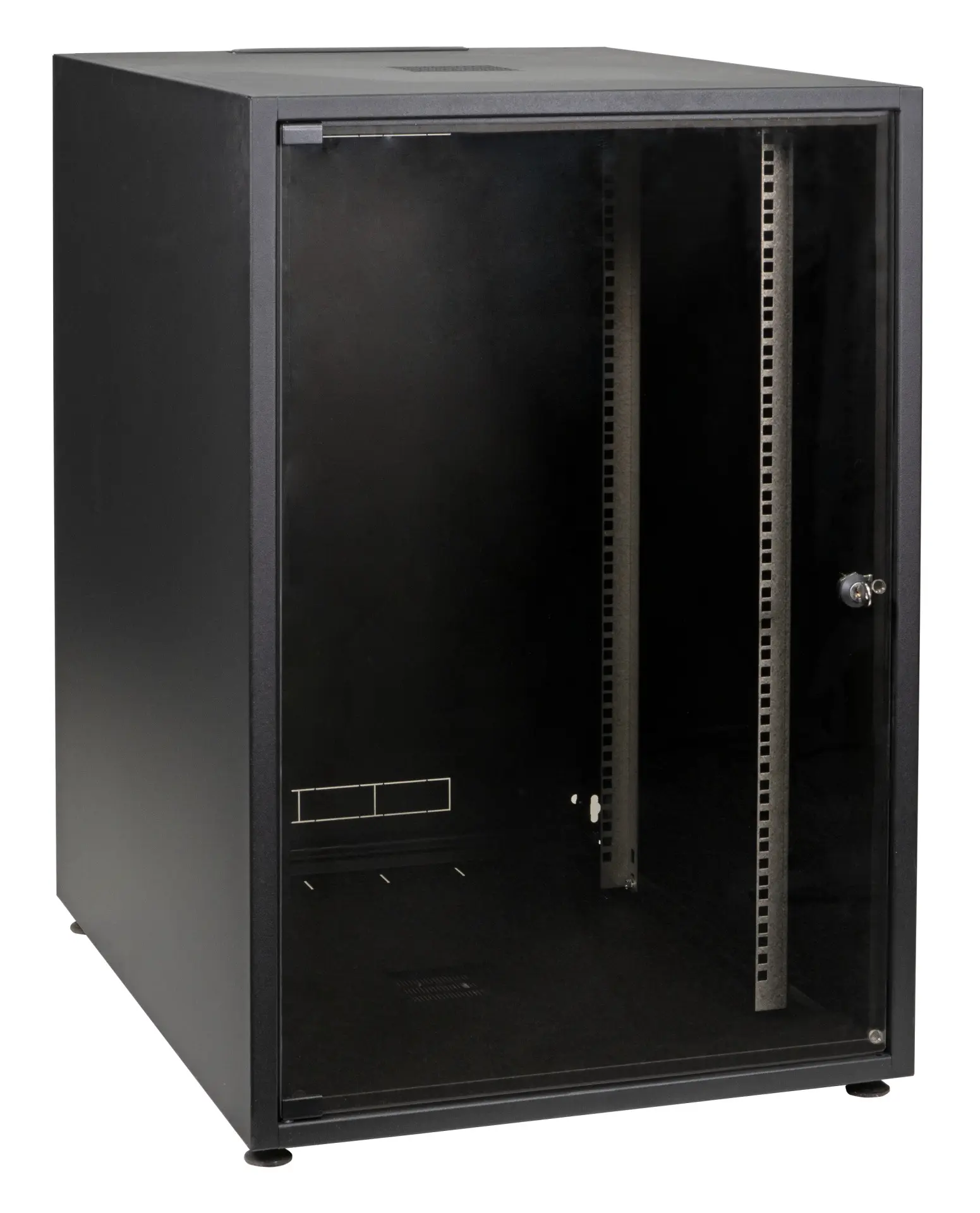 Produktfoto 1 von EFB-Elektronik OFF-1266TS.V1RW, Netzwerkschrank OFFICE 12HE, 600x600 mm, RAL9005