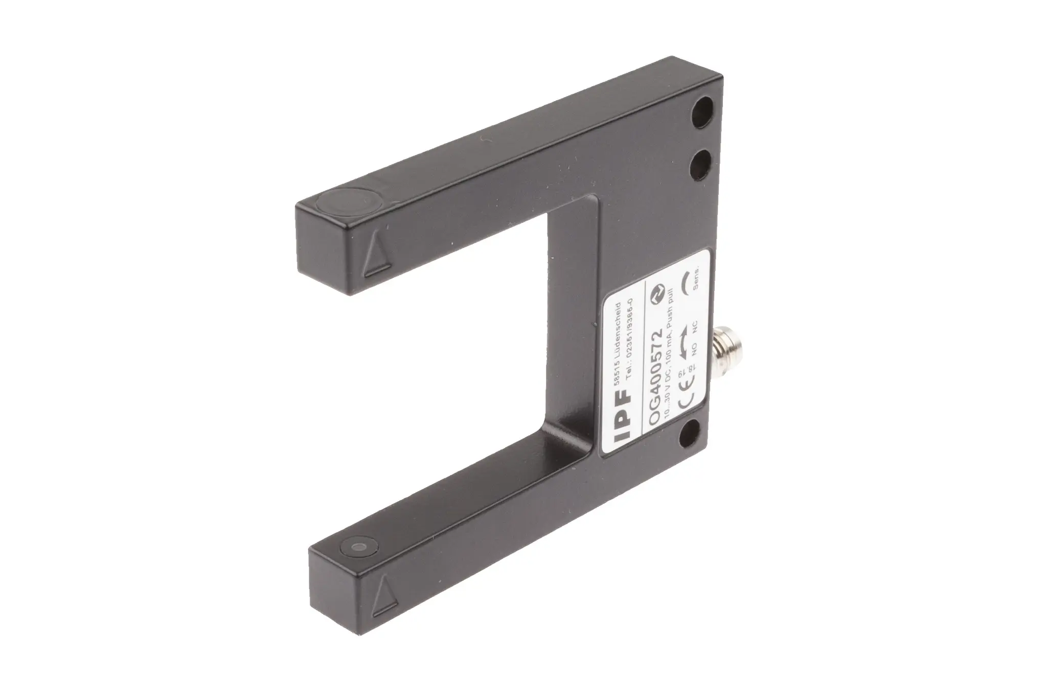 Produktfoto 1 von ipf Electronic OG400572, Sensor Optisch, Gabel, 60x10x70mm, Gabelweite 40mm
