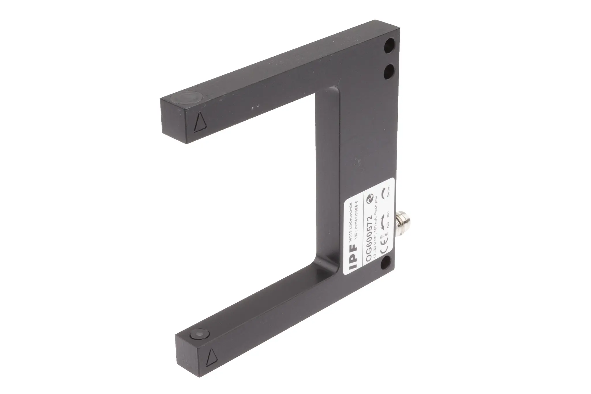 Produktfoto 1 von ipf Electronic OG600572, Sensor Optisch, Gabel, 80x10x80mm, Gabelweite 60mm