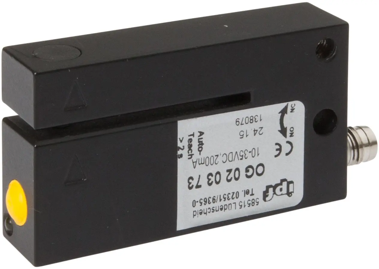 Produktfoto 1 von ipf Electronic OG020373, Sensor Optisch, Gabel, 34x14x60mm, Gabelweite 2mm