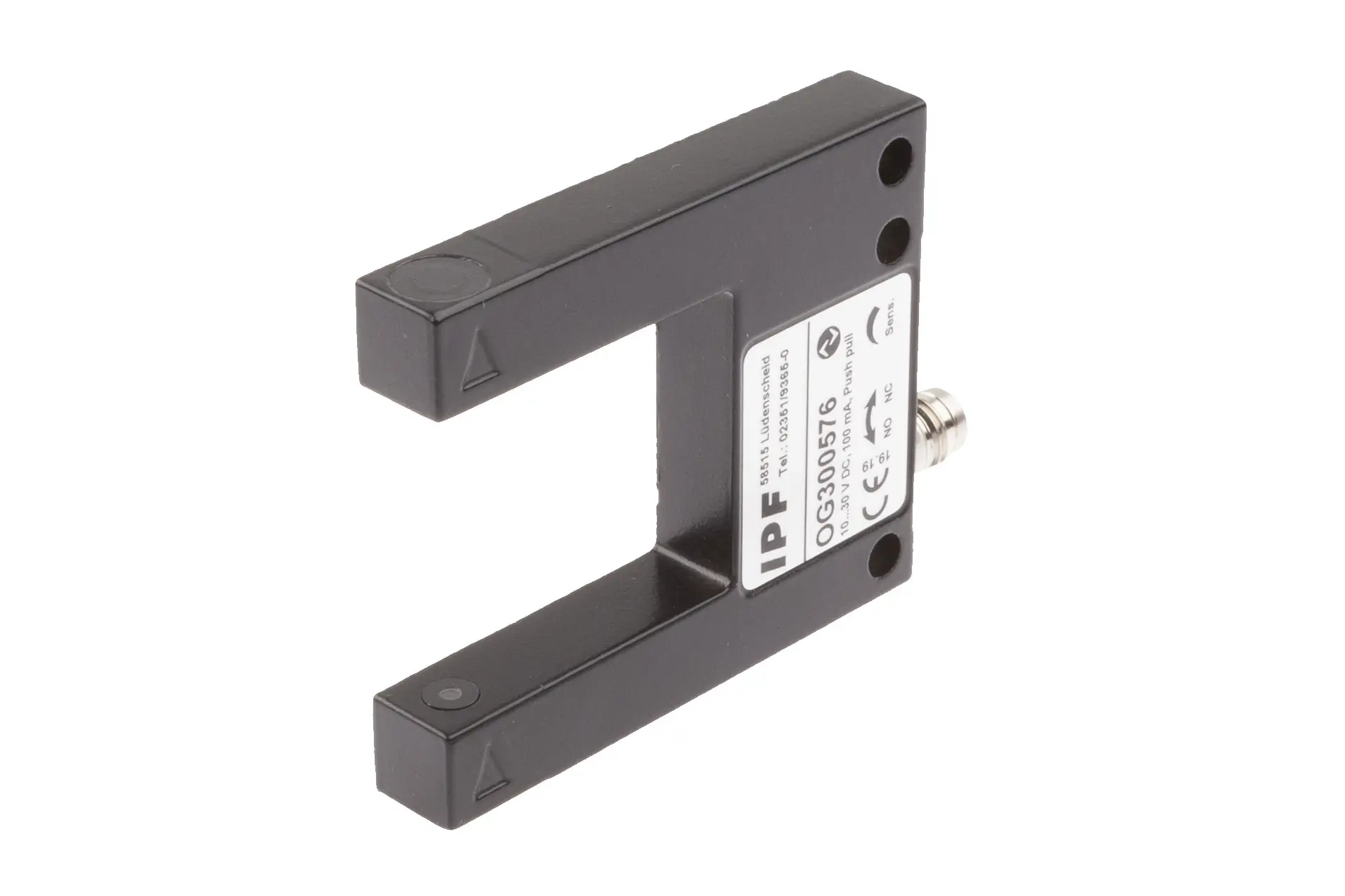 Produktfoto 1 von ipf Electronic OG300576, Sensor Optisch, Gabel, Erhöhte Verschmutzungsreserve