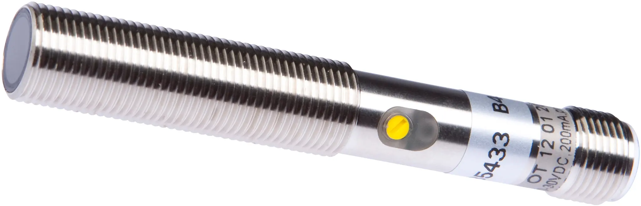 Produktfoto 1 von ipf Electronic OT120120, Sensor Optisch, Taster, M12x1 80lang, Sn: 30-200