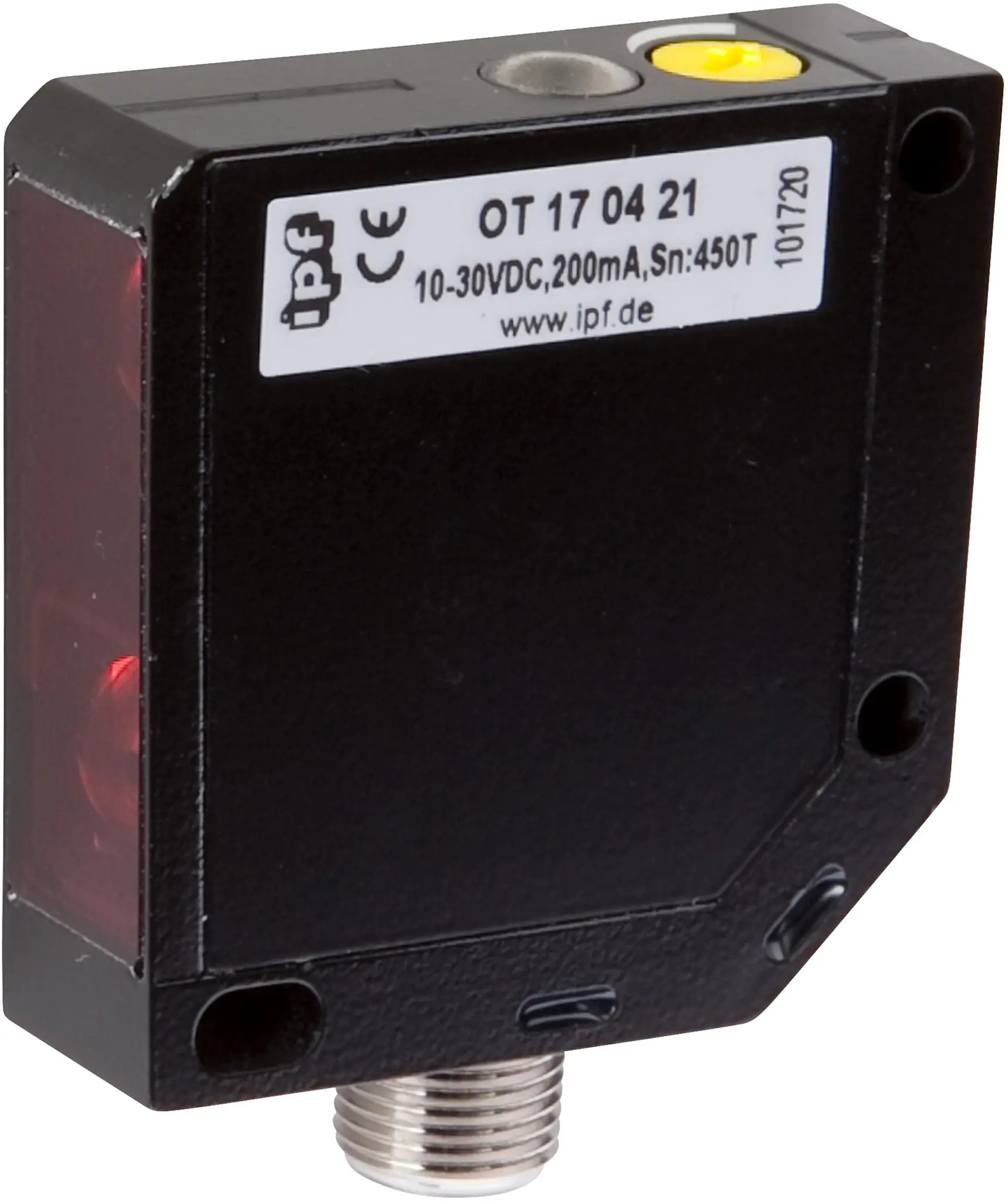 Produktfoto 1 von ipf Electronic OT170421, Sensor Optisch, Taster, 50x50x15mm, Sn: 20-450