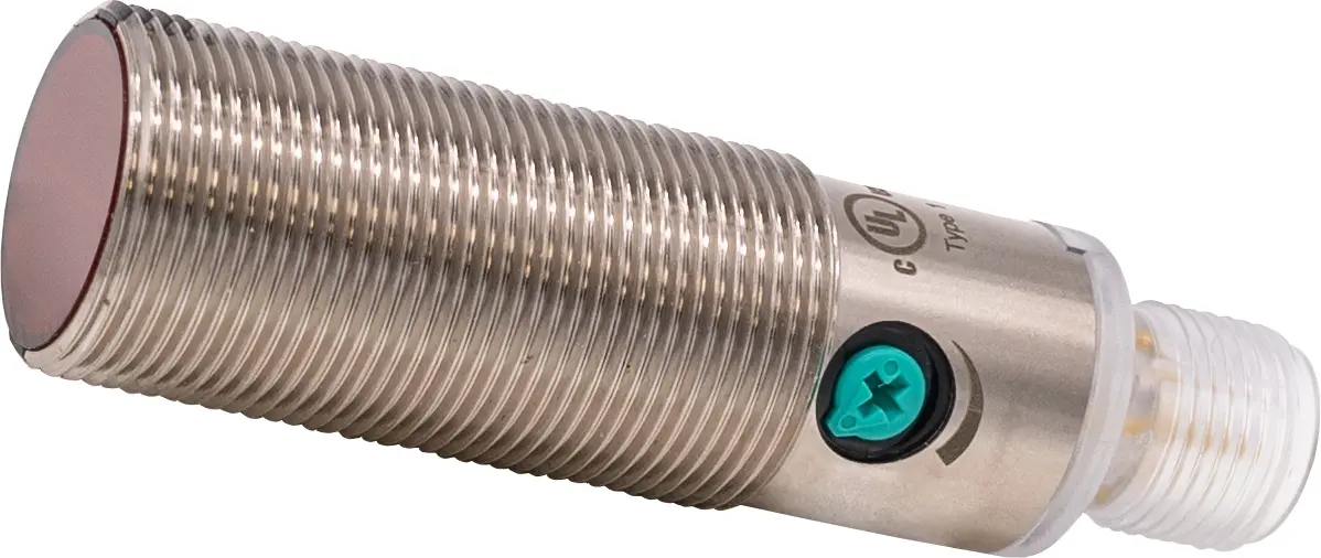 Produktfoto 1 von ipf Electronic OT180323, Sensor Optisch, Taster, M18x1 65lang, Sn: 30-200