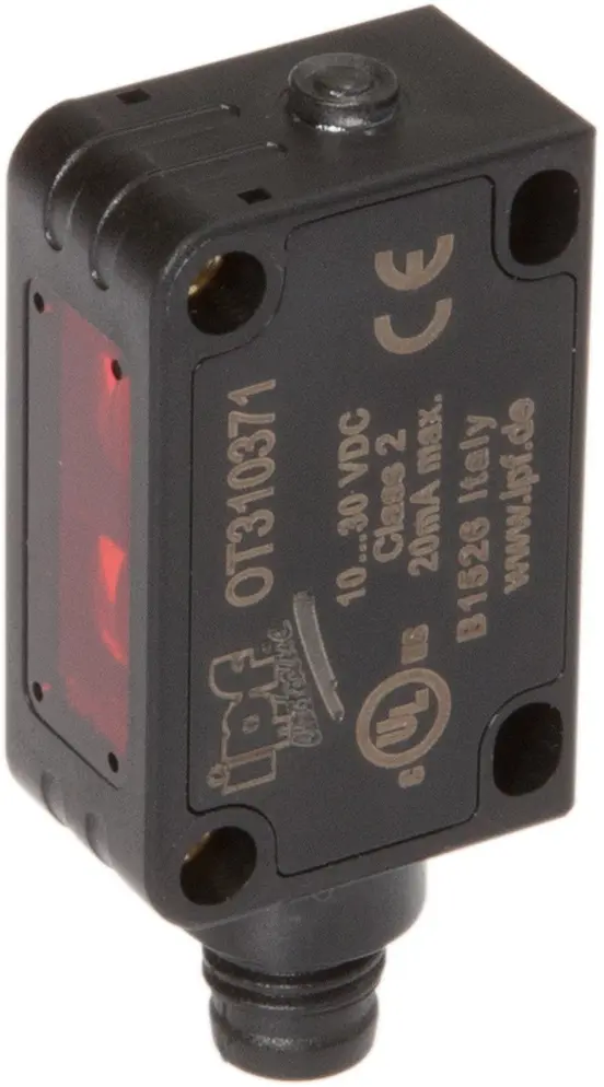Produktfoto 1 von ipf Electronic OT310371, Sensor Optisch, Taster, 36x20x12mm, Sn: 30-100