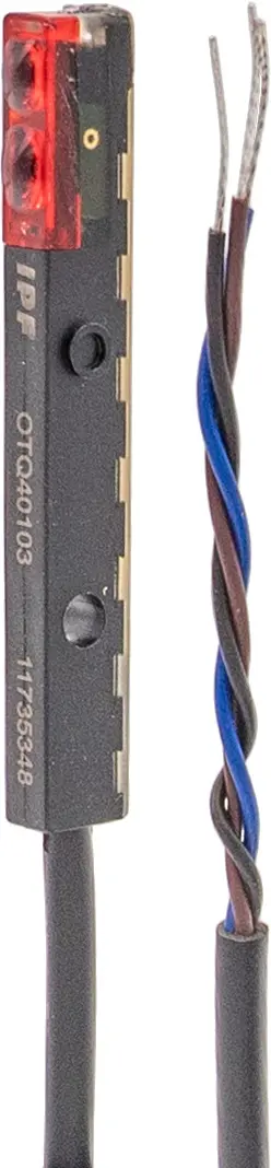 Produktfoto 1 von ipf Electronic OTQ40103, Sensor Optisch, Taster, 45x6,2x4mm, Sn: 50, 11-30V DC
