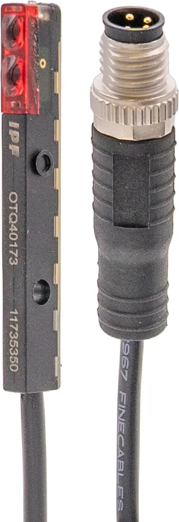 Produktfoto 1 von ipf Electronic OTQ40173, Sensor Optisch, Taster, 45x6,2x4mm, Sn: 50, 11-30V DC