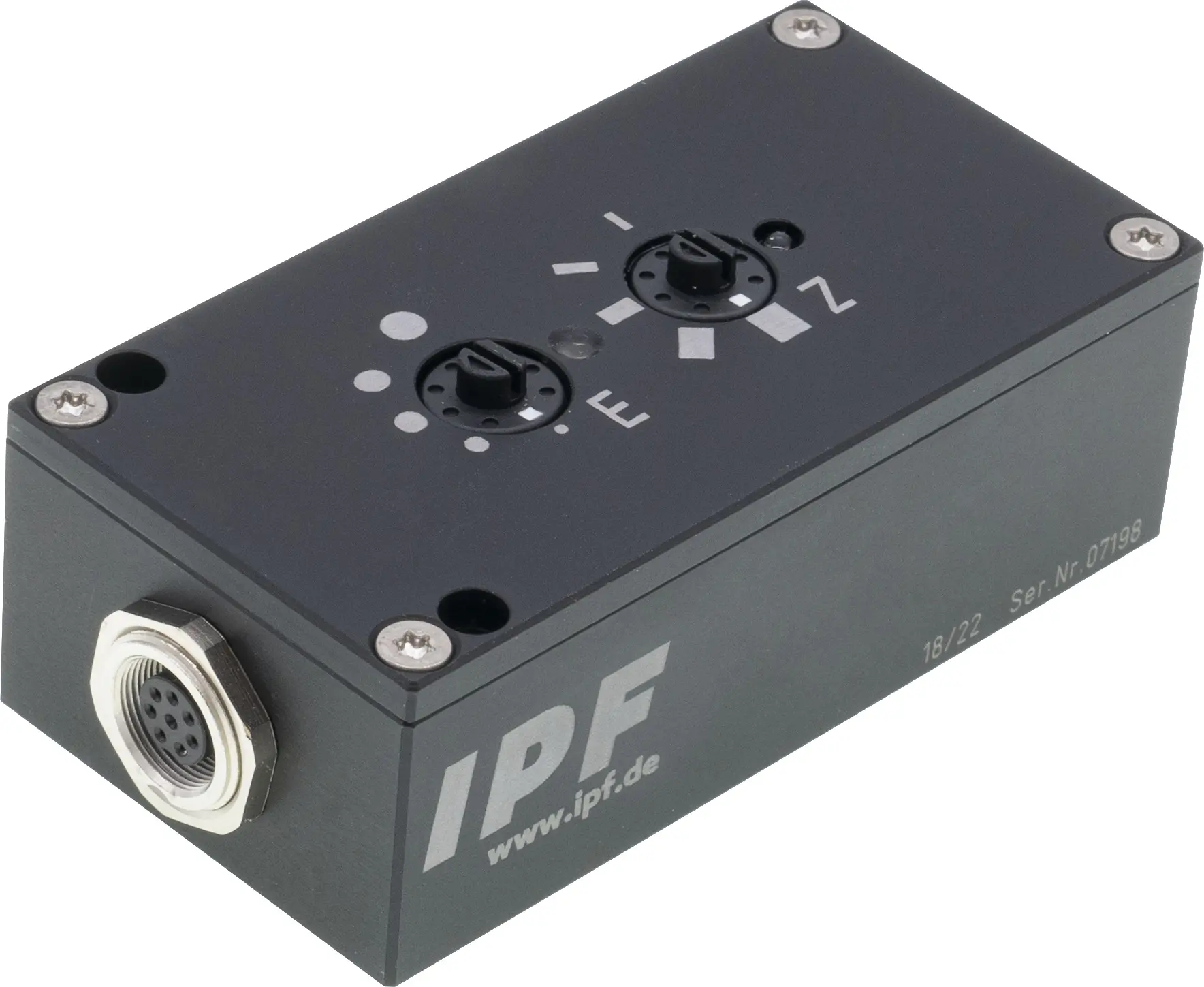 Produktfoto 1 von ipf Electronic OVSI0118, Verstärker Optisch, 24x70x36mm, 12-32V DC, PNP NO