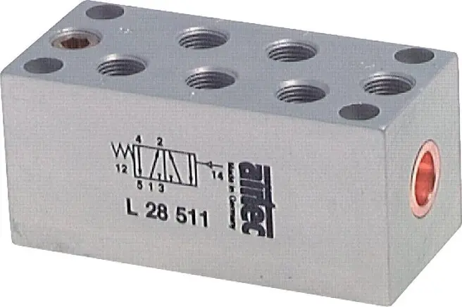 Produktfoto 1 von Airtec L 25 510-X, 5/2-Wege Pneumatikventil M 5, Luftfeder, ATEX-Zulassung