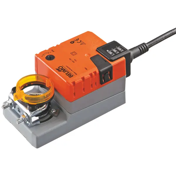 Produktfoto 1 von Belimo LMC230A, Schnellläufer-Drehantrieb, 5 Nm, AC 100...240 V, Auf/Zu