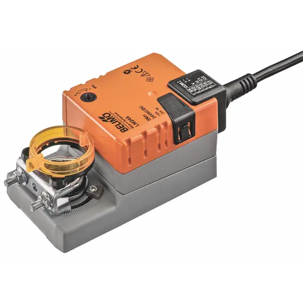 Produktfoto 1 von Belimo LMC24A, Schnellläufer-Drehantrieb, 5 Nm, AC/DC 24 V, Auf/Zu, 3-Punkt