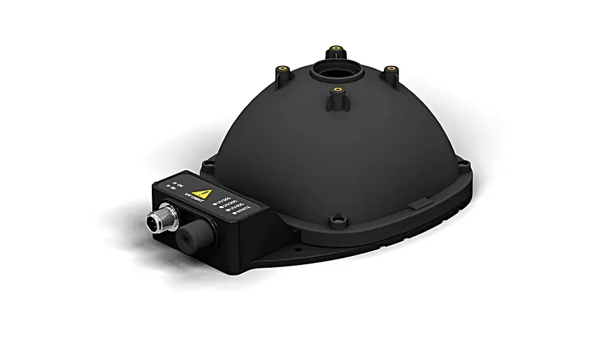Produktfoto 1 von Wenglor LMDX103, Multi-UV Dom-Beleuchtung 365nm, 395nm, 405nm, Weißlicht, 80 mm