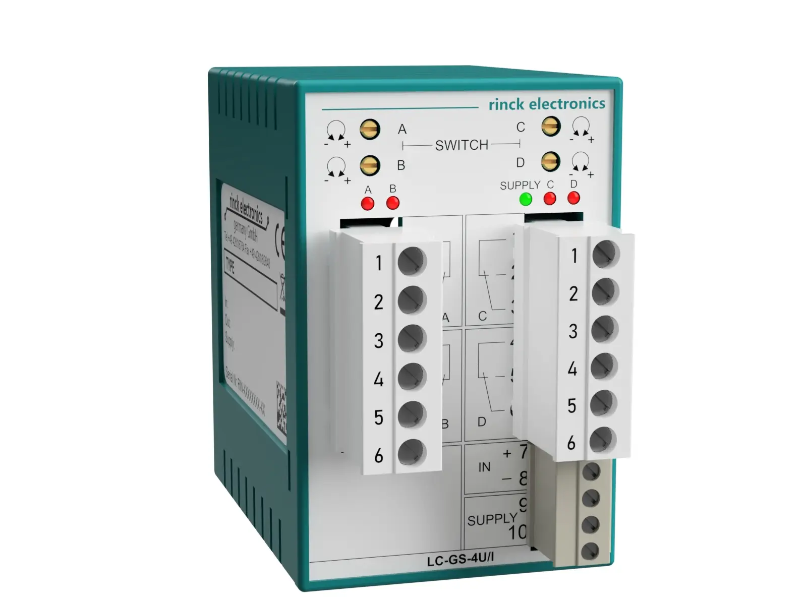 Produktfoto 1 von Rinck Electronic LC-GS4-U/I, Grenzwertschalter