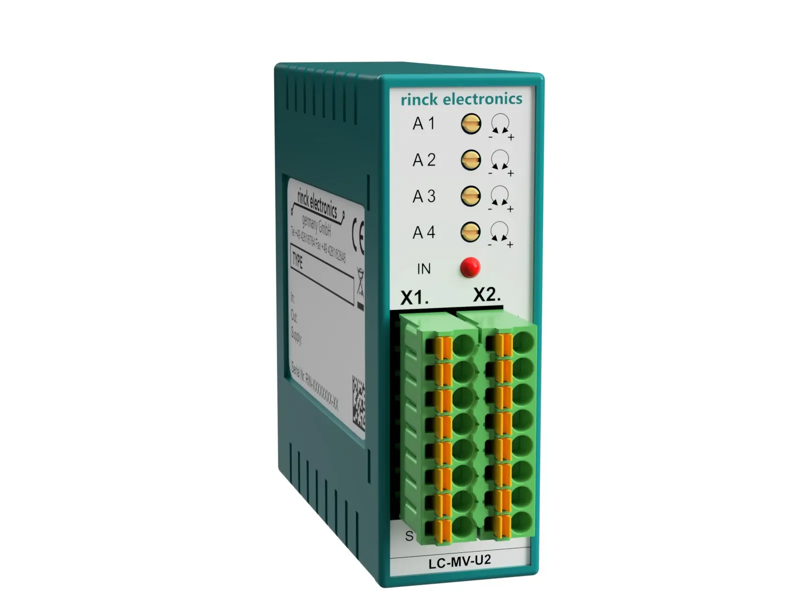 Produktfoto 1 von Rinck Electronic LC-MV-U2, Messverstärker, Signalaufsplittung