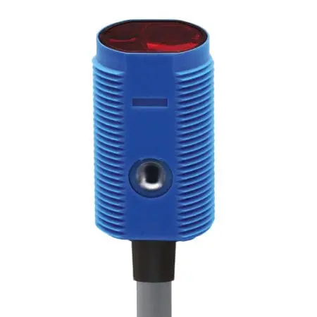 Produktfoto 1 von Contrinex LHR-M18PA-TMS-10A, Standard Background suppression M18 red